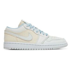 Nike Womens Air Jordan 1 Low 'Sail Canvas' - 7